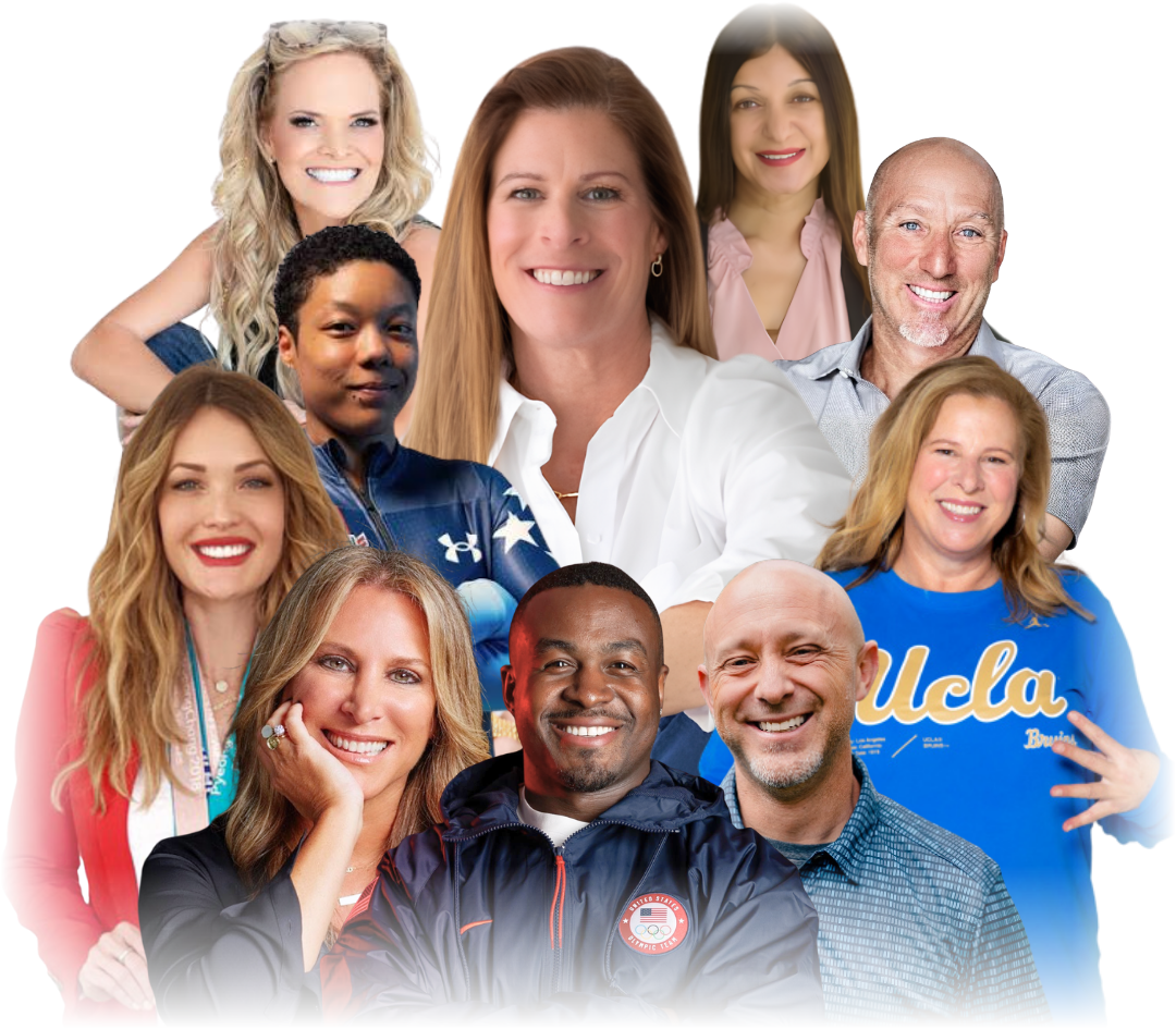 Chantell Preston with featured speakers at The Success Lie Summit